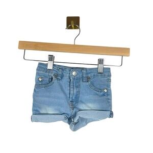 7 For All Mankind Baby Girls Toddlers Denim Shorts Size 2T